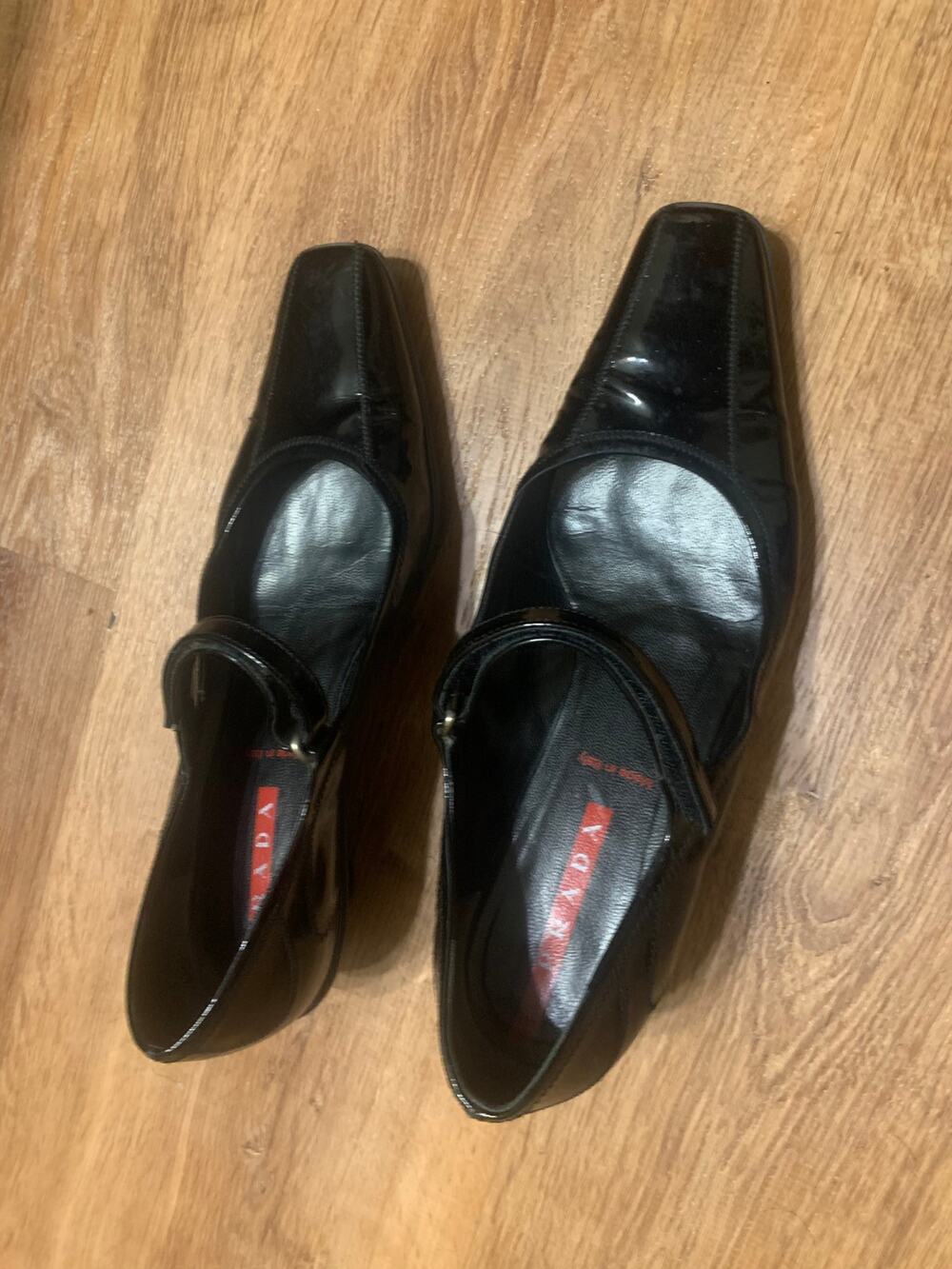 Prada Vintage Mary Jane Patent Leather